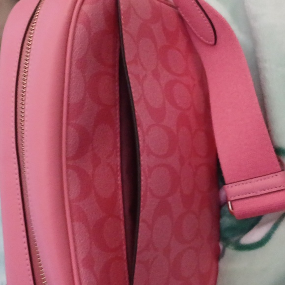 Authentic Coach Jamie Signature Canvas Camera Crossbody Bag - Picture 5 of 7